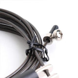 Ball Bearing Adjustable Cable Speed Rope XM Fitness Agility and Speed; jump ropes, climbing and battle ropes, ladders, sled, interval timer 3862-ball-bearing-adjustable-cable-speed-rope-details_large_72f71f14-fa54-4a4f-9d7d-504411116f03