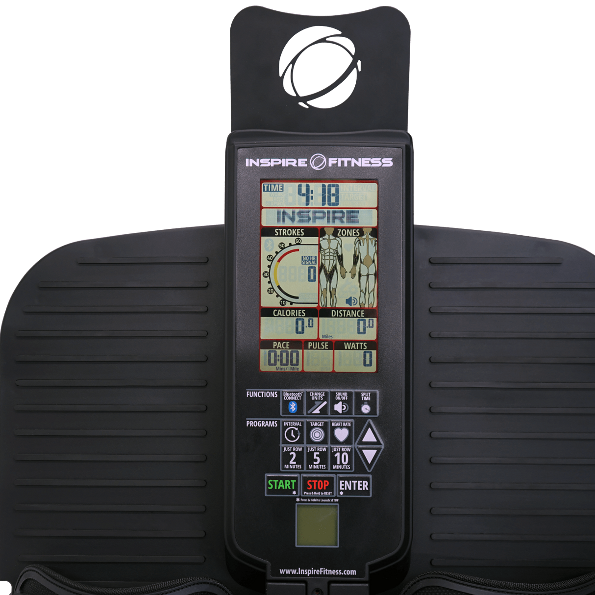 Inspire CR2.5 Cross Rower with Bluetooth Console Inspire Rowers, Cross-Row 4