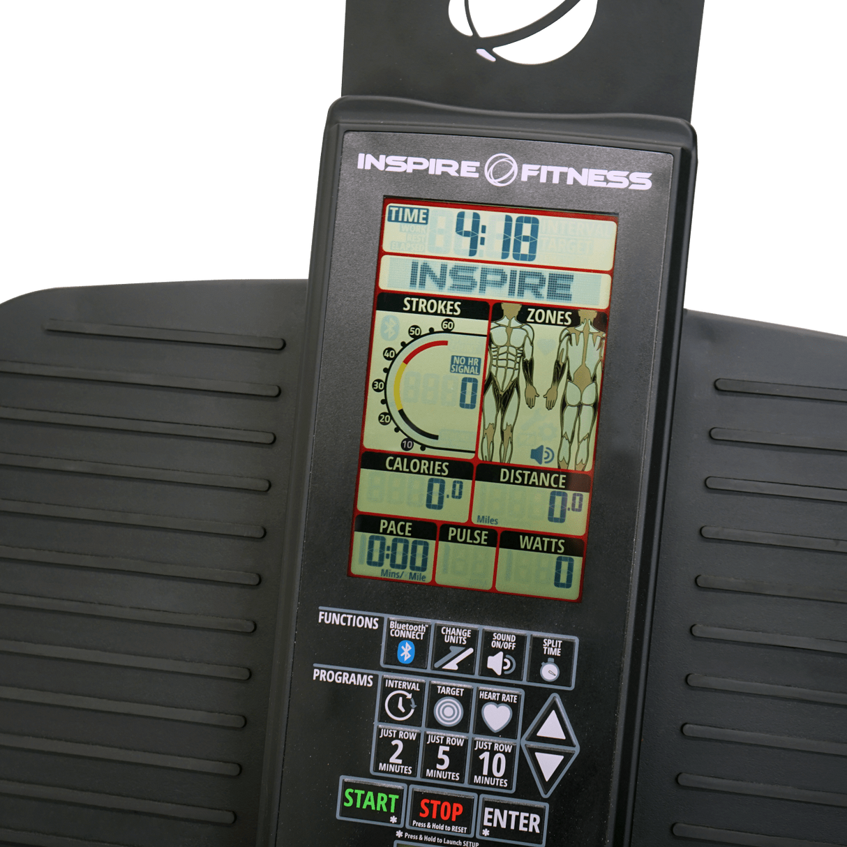 Inspire CR2.5 Cross Rower with Bluetooth Console Inspire Rowers, Cross-Row 5