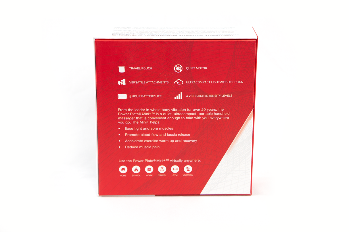 Power Plate Mini Plus Handheld Massager PowerPlate Recovery; foam rollers, advanced rollers, stretch and massage 62PG-900-09_1