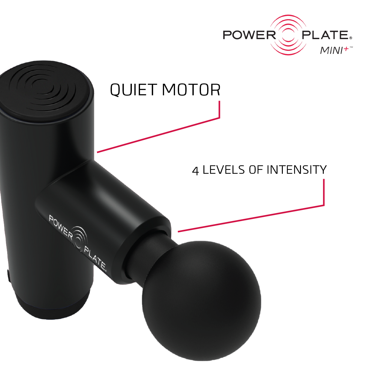 Power Plate Mini Plus Handheld Massager PowerPlate Recovery; foam rollers, advanced rollers, stretch and massage 62PG-900-09_5