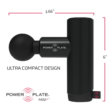 Power Plate Mini Plus Handheld Massager PowerPlate Recovery; foam rollers, advanced rollers, stretch and massage 62PG-900-09_6