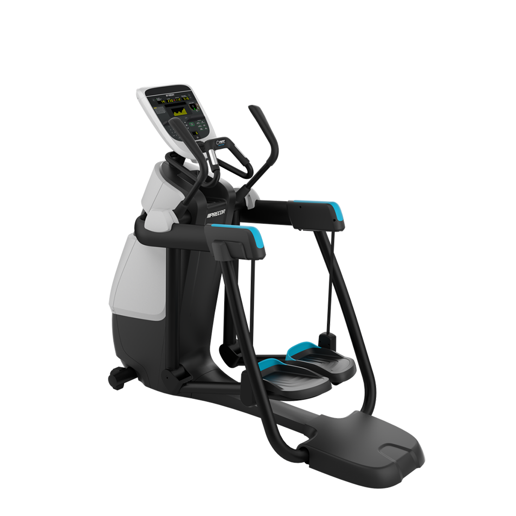 Precor AMT 835 with P31 Console Precor Elliptical; Adaptive AMT_835_3Q_Black_Pearl__87948_1200x_c8ca9c0b-b741-41dc-97f9-da2a0f79377e