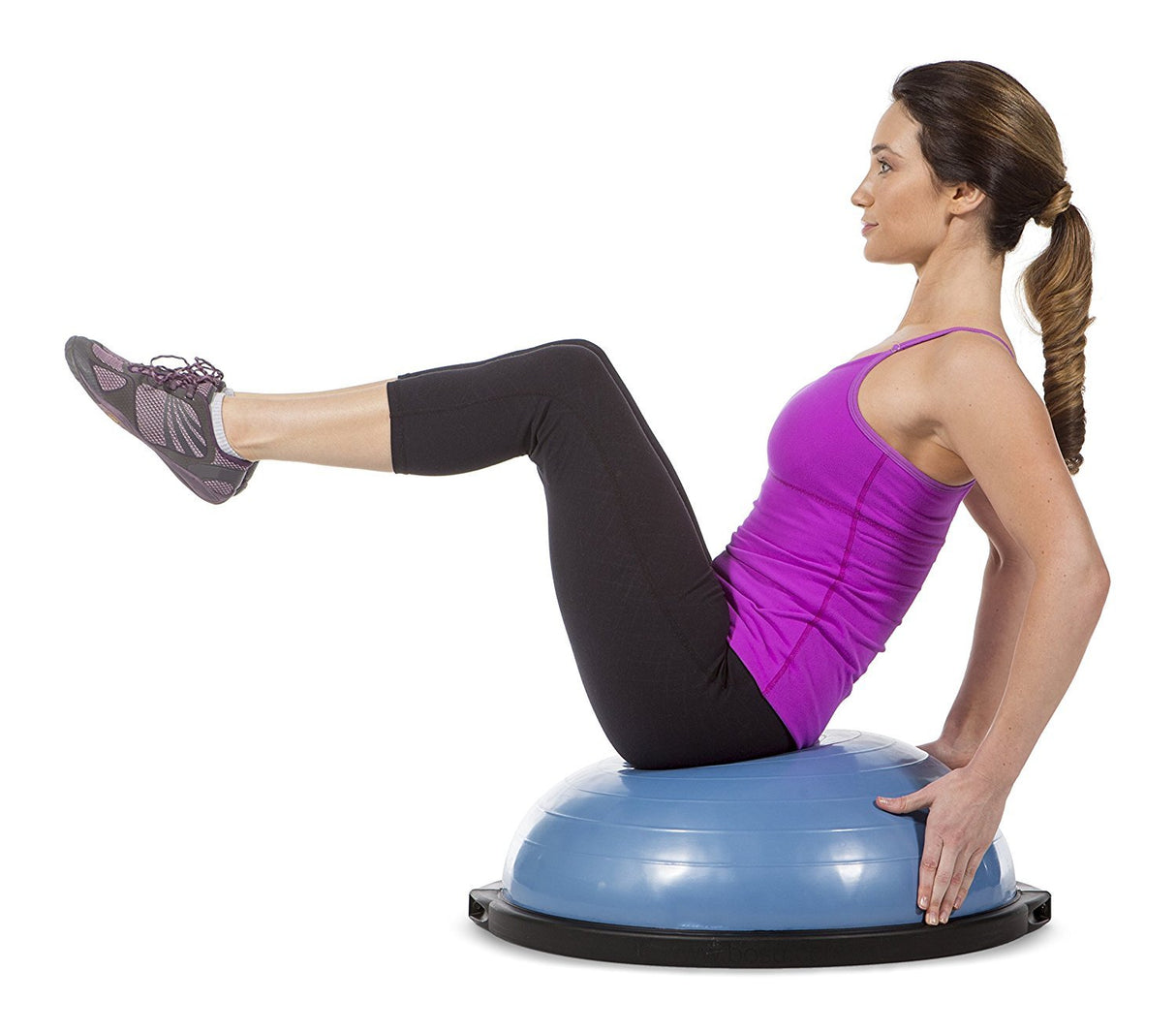 Bosu Home Balance Trainer, Blue XP 65cm Bosu Balance and stability; bosu, swiss, plyo-box Bosu_Ball_Balance_Trainer_Blue_model_2
