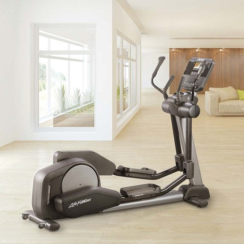 Life Fitness Club Series+ Elliptical Cross Trainer w/ X Console - Discontinued Life Fitness Elliptical; Commercial Frame Residential ClubSeriesPlus-CrossTrainer-inRoom4-1000x1000