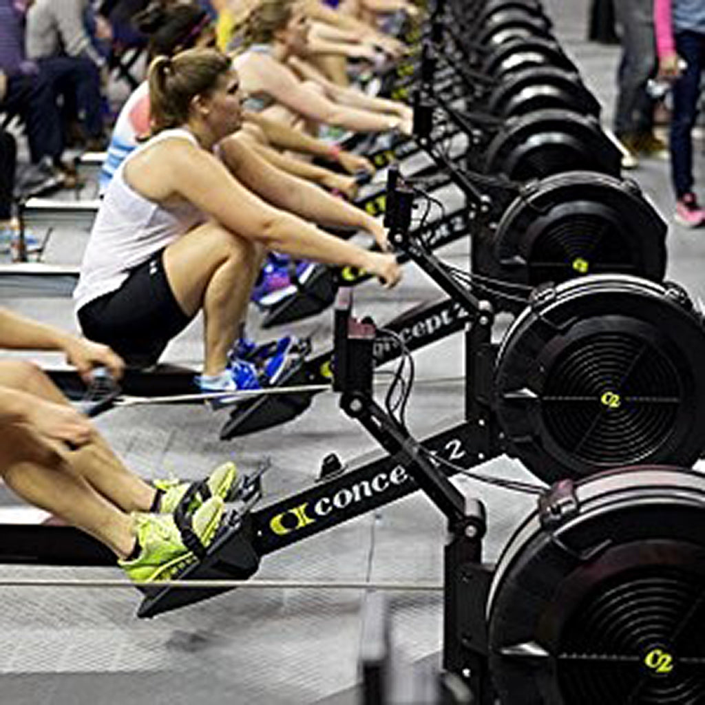 Concept2 RowErg Rower - PM5 Performance Monitor Concept II Rowers, Cross-Row Concept2_Rowers_in_Gyms