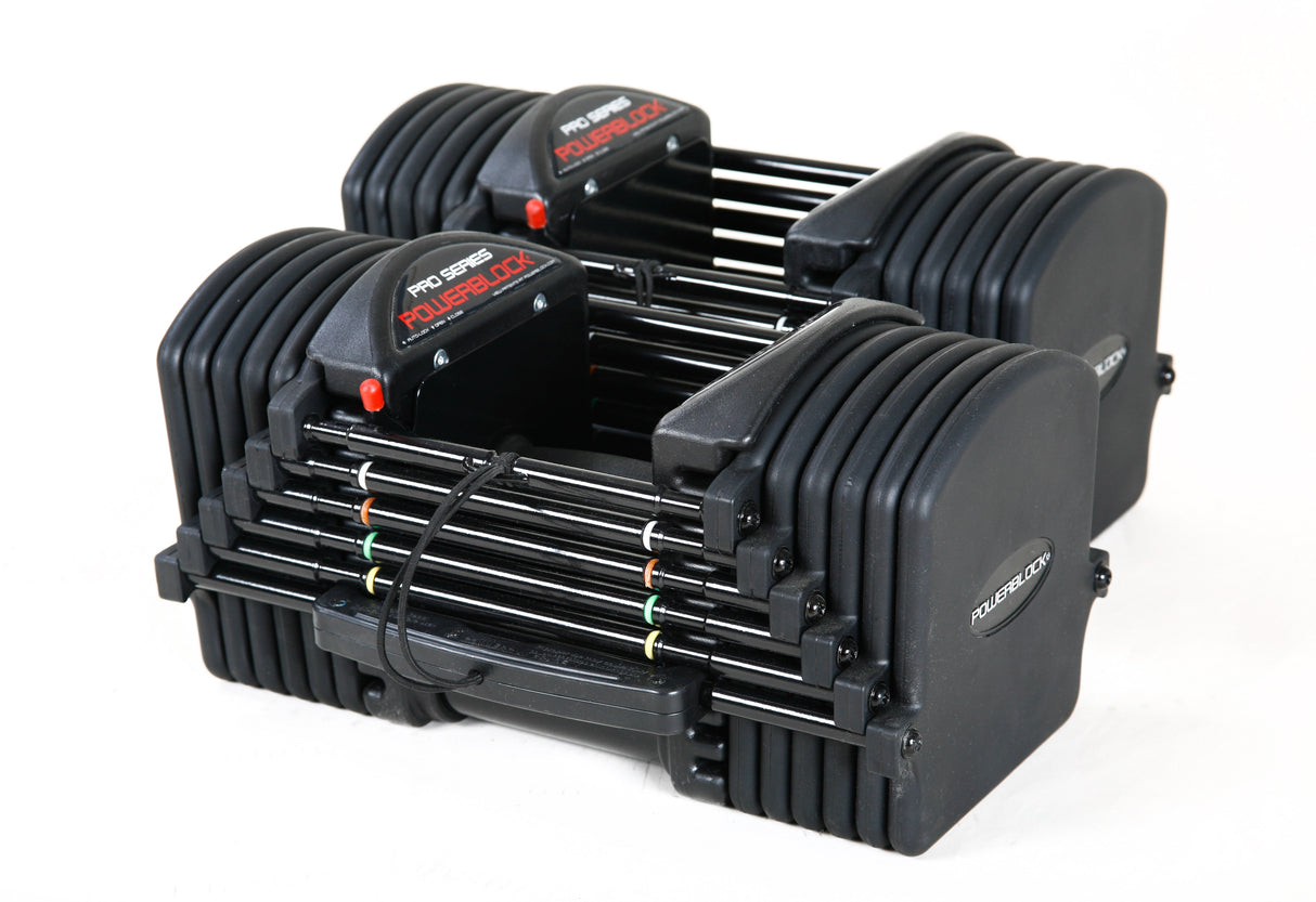 50-70 lb. Expansion Kit for PowerBlocks (Stage 2) PowerBlock Dumbbells MG_3544WebEdit