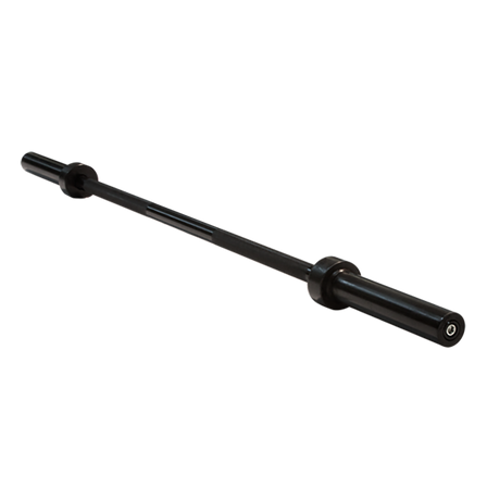 5 ft. Olympic Bar- Black Body Solid Lifting bars, weight bars, dumbbell handles OB60B_HERO1