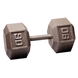 Body Solid Iron Hex Standard Dumbbell Gray G&G Fitness Equipment Variant(s) - LBWeight SDX90_HERO