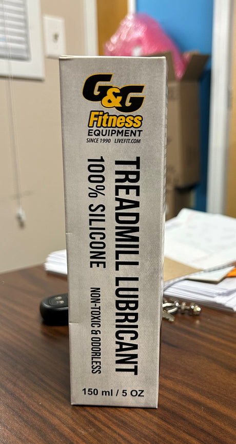 Treadmill Lubricant, Silicone, 5oz Bottle G&G Fitness Equipment Miscellaneous, specialized equipment mats, ice shaker, wipes, lube-n-walk, chalk SIL-5-1