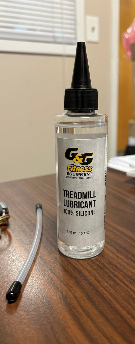 Treadmill Lubricant, Silicone, 5oz Bottle G&G Fitness Equipment Miscellaneous, specialized equipment mats, ice shaker, wipes, lube-n-walk, chalk SIL-5-3