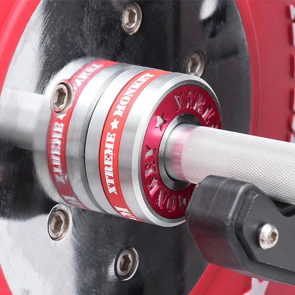 XM Fitness Mens Olympic Lifting Bar 1500lbs Capacity XM Fitness Lifting bars, weight bars, dumbbell handles XtremeMonkeyMensLiftingBar1500lbsbardetail