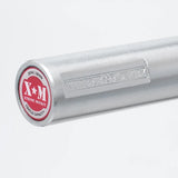 XM Fitness Mens Olympic Lifting Bar 1500lbs Capacity XM Fitness Lifting bars, weight bars, dumbbell handles XtremeMonkeyMensLiftingBar1500lbsbarlogoandend