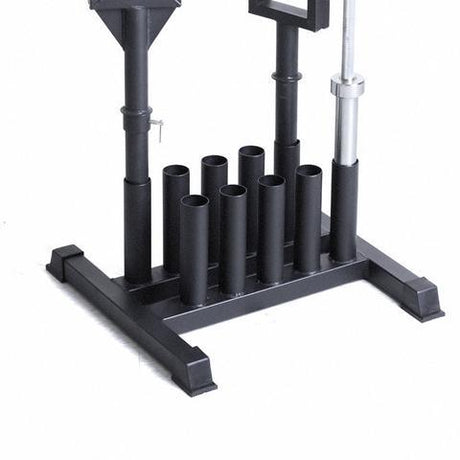 XM Fitness Vertical 10 Bar Storage XM Fitness Dumbell racks, power block stand, plate and bar storage, kettlebell racks, ball racks barholder-equipped_large_f1bb58df-00be-4538-87a4-f5fb388c4cdf