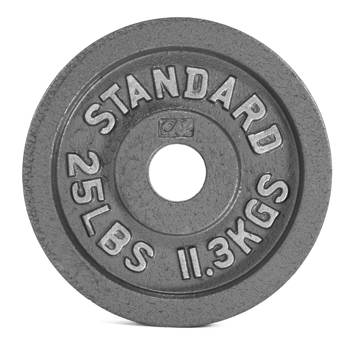 Cast Iron Olympic Plates G&G Fitness Equipment Variant(s) - LBWeight|Color grey25lb