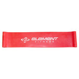 Resistance Exercise Bands (Mini-Bands) Level 2 Element Fitness Bands and tubing minibands-red-main_large_42021caf-538a-4650-8614-83f19a59e3e9