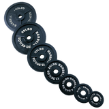 Cast Iron Olympic Plates G&G Fitness Equipment Variant(s) - LBWeight|Color plates