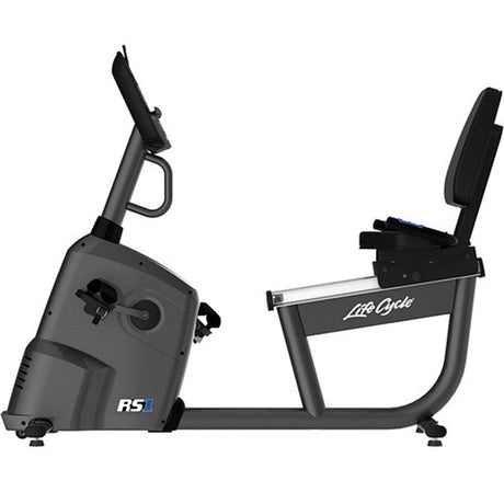 Life Fitness RS1 Lifecycle Exercise Bike Kit Life Fitness Home recumbent-RS1-sideview-L
