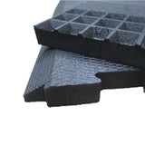 Humane 4' x 8' Shok-Lok Mat - Discontinued Humane Rubber flooring, turf, large non-padded interlocking mats and flooring shok-lok-edge-2